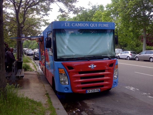 Une pause-déjeuner américaine en plein Paris