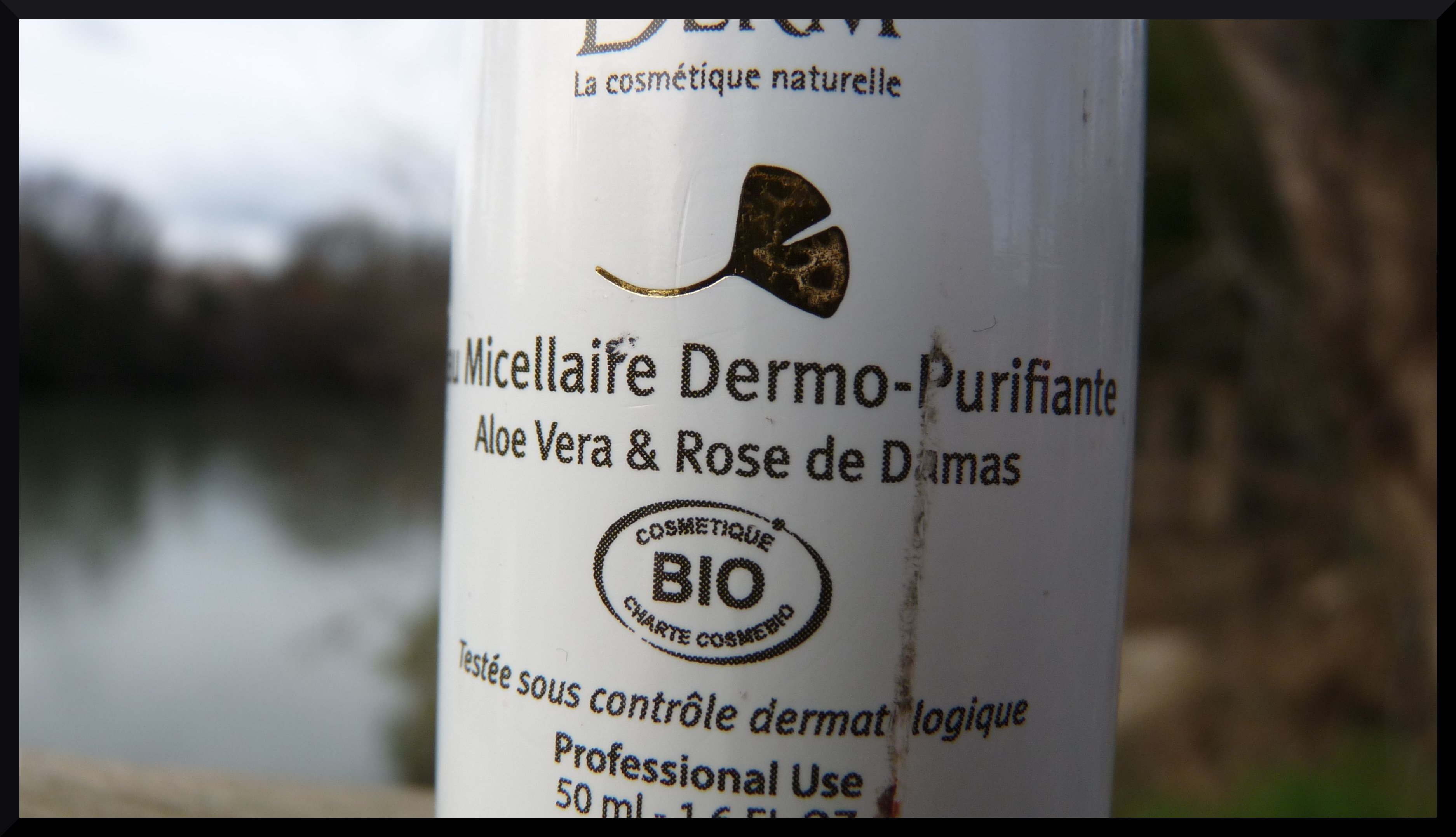 ( EFFIDERM ) L&rsquo;eau micellaire biologique à croquer !