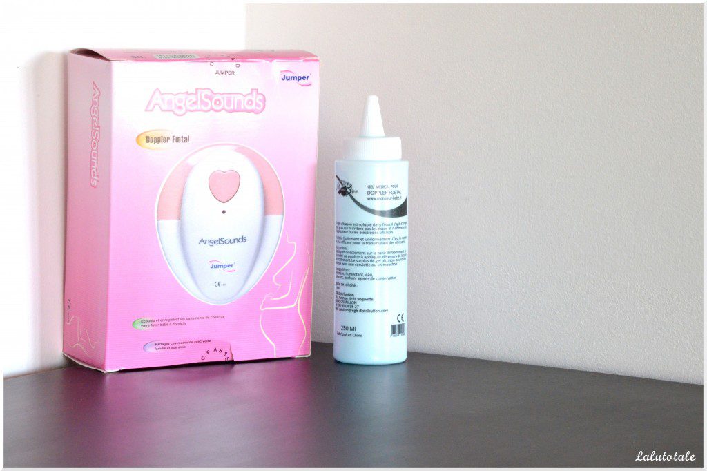 doppler foetal AngelSounds et gel aqueux pour ultrasons