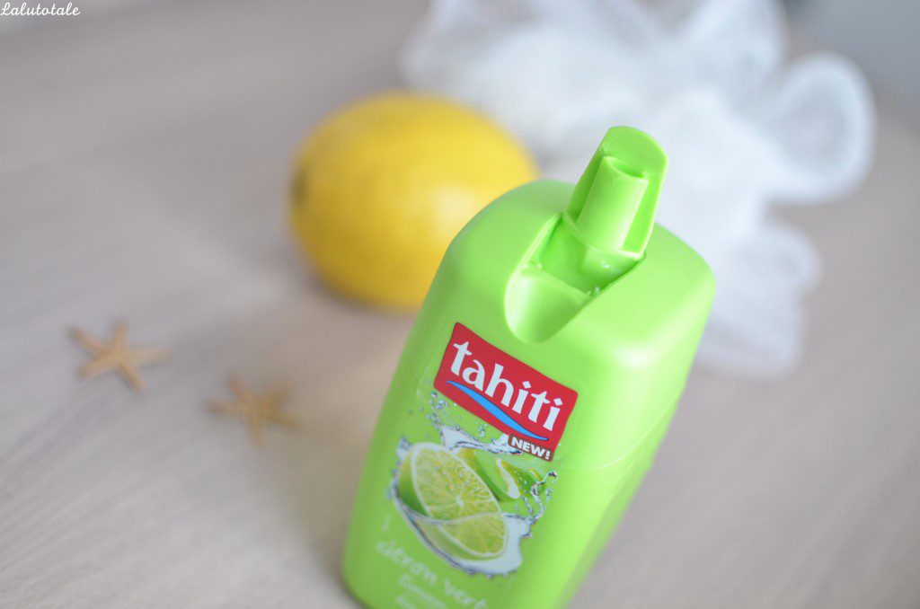 review nouveauté gel douche Tahiti citron vert