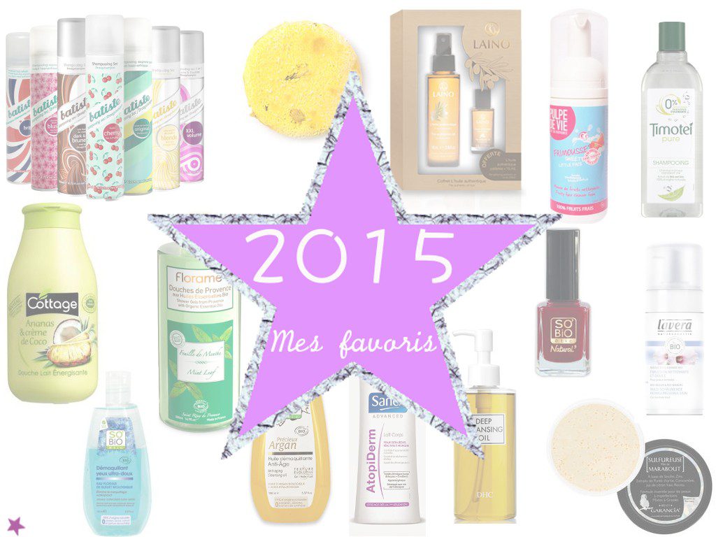 2015 le bilan : mes produits beauté favoris année