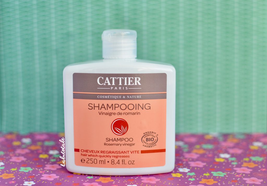 Cattier shampooing vinaigre romarin bio gras