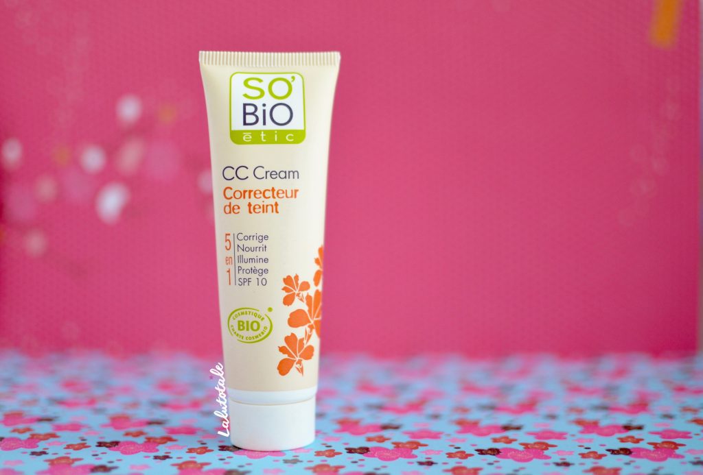 So'Bio Etic CC cream correcteur teint bio