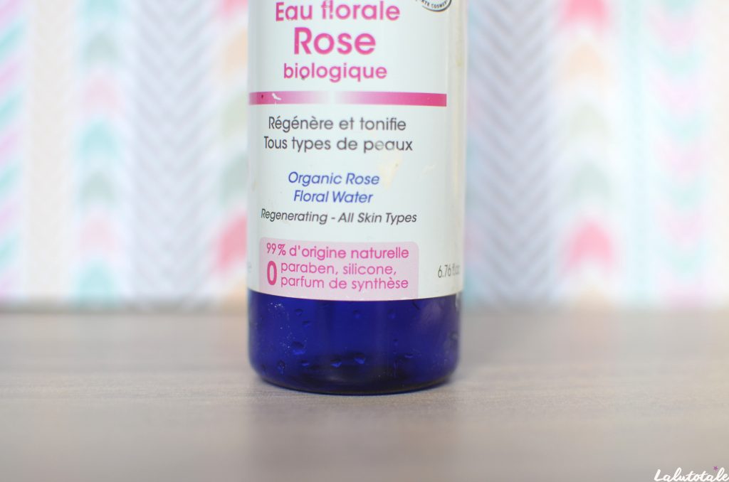 So'bio Etic eau florale rose biologique visage soin