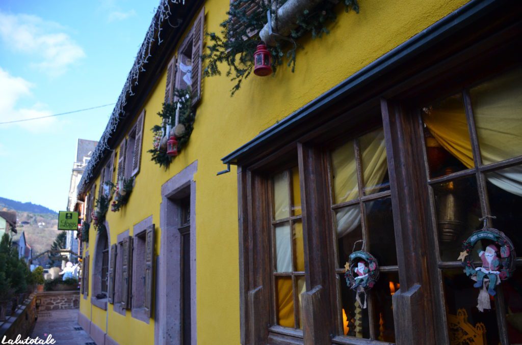 Alsace Ribeauvillé Thannenkirch vin Noël