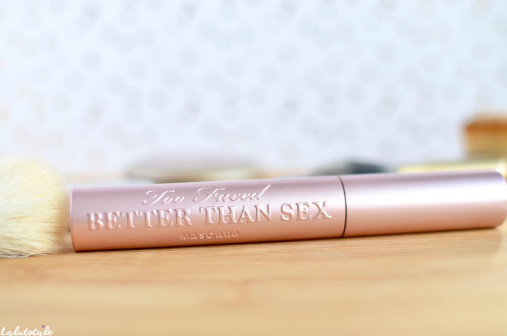 Too Faced mascara Better Than Sex maquillage