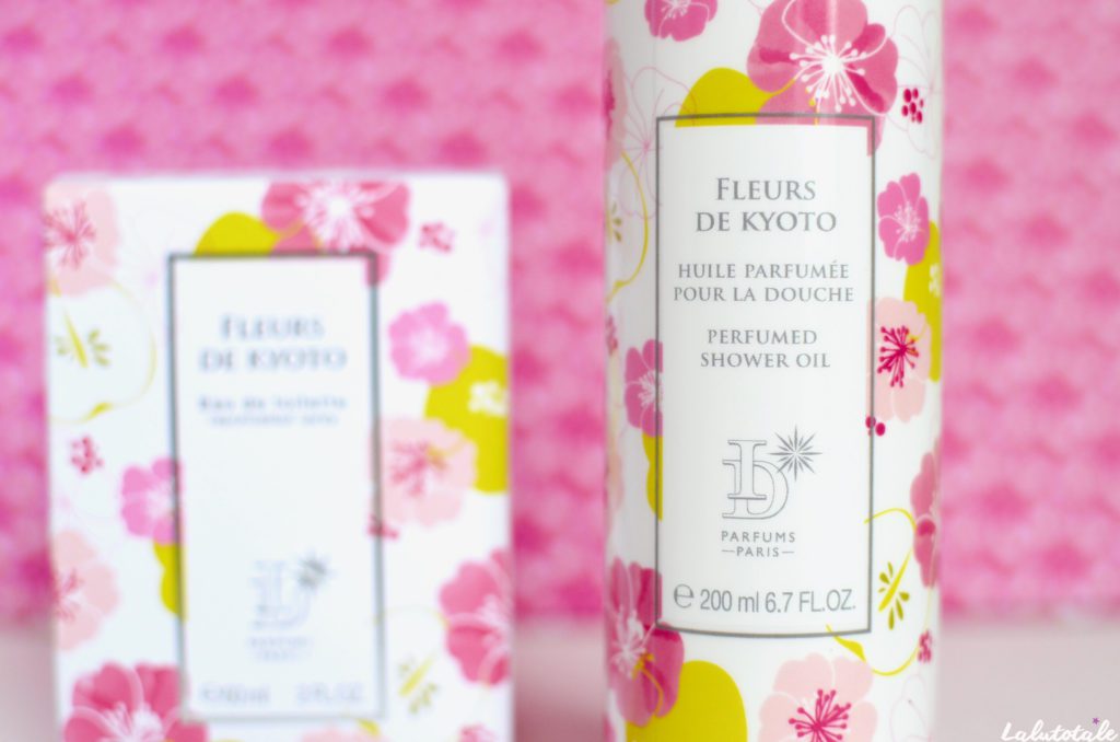 pierre ricaud parfum fleurs kyoto huile douche coffret fête mères