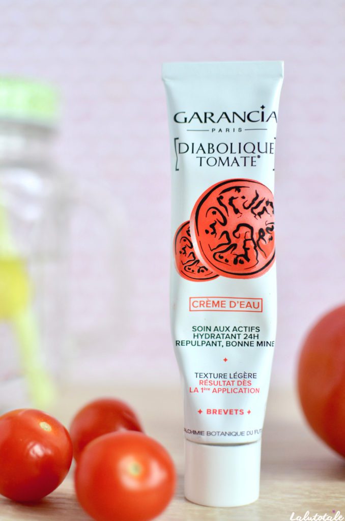 Garancia diabolique tomate crème eau hydratante beauté