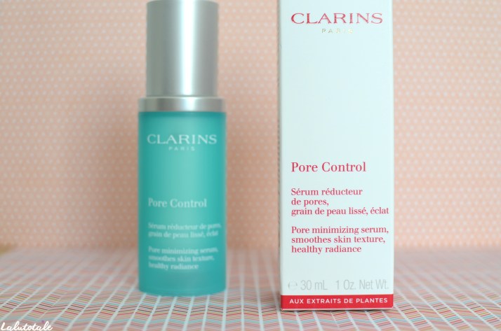 ( CLARINS ) La nouveauté Pore Control, le sérum qui arrive à bon pore ?