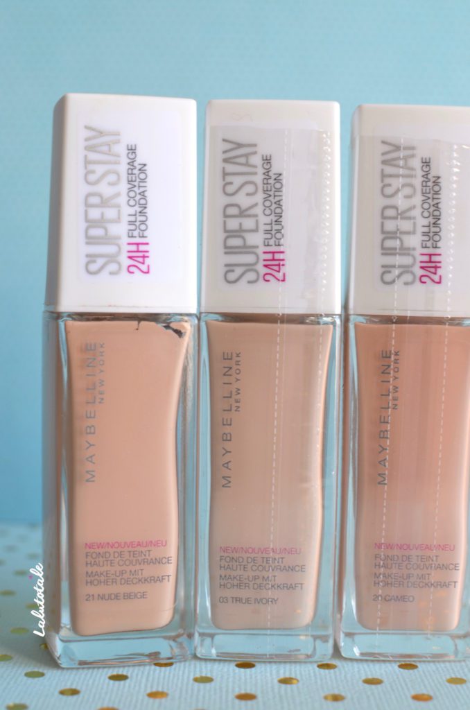 fond teint Maybelline SuperStay 24h beauté couvrance