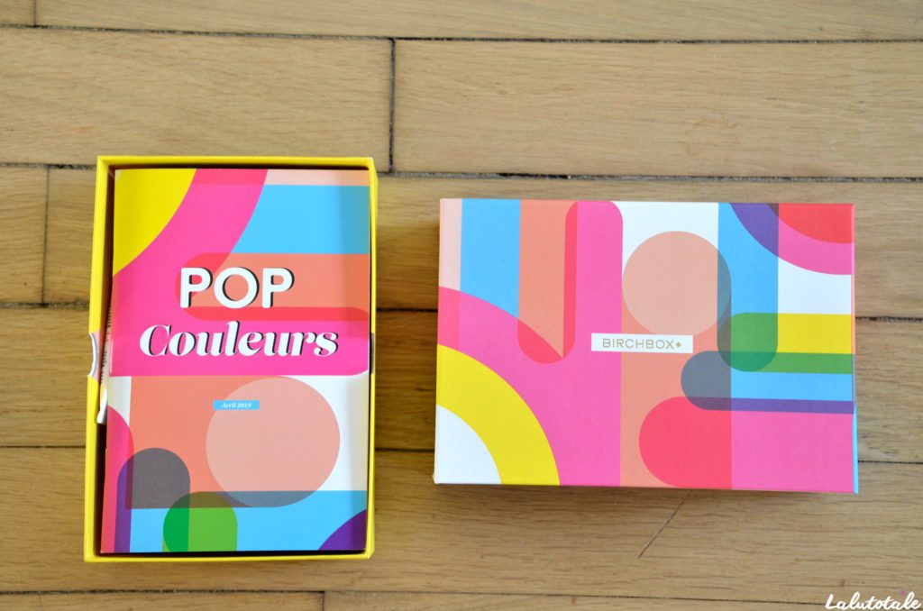 birchbox avril pop couleurs unboxing box beauté