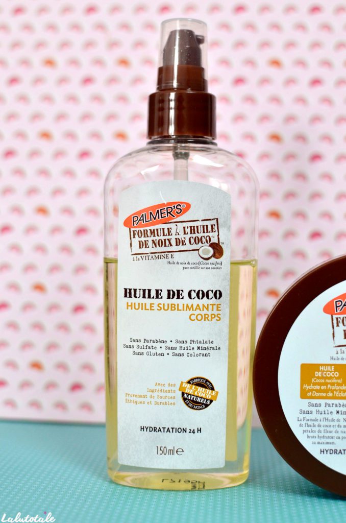 Palmer's huile coco beurre baume corps