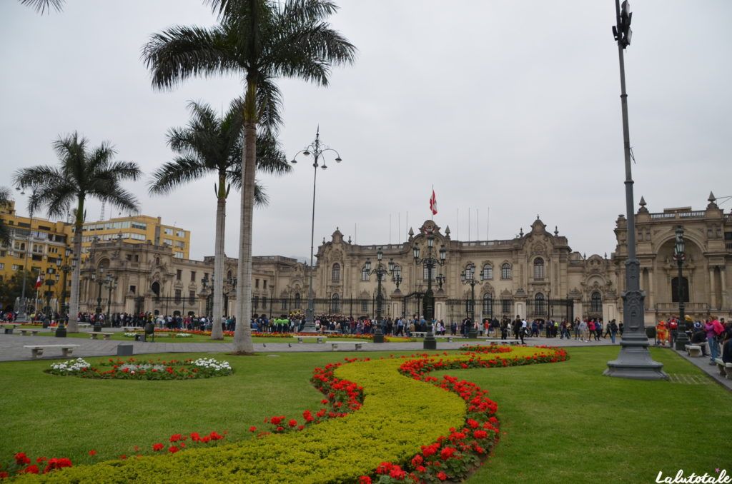 Lima Pérou palais centre ville