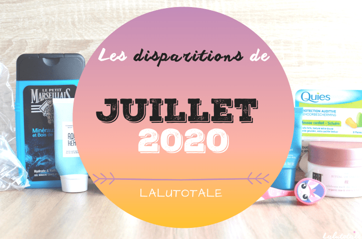 ✞ Les disparitions dans ma salle de bains en Juillet 2020 ✞