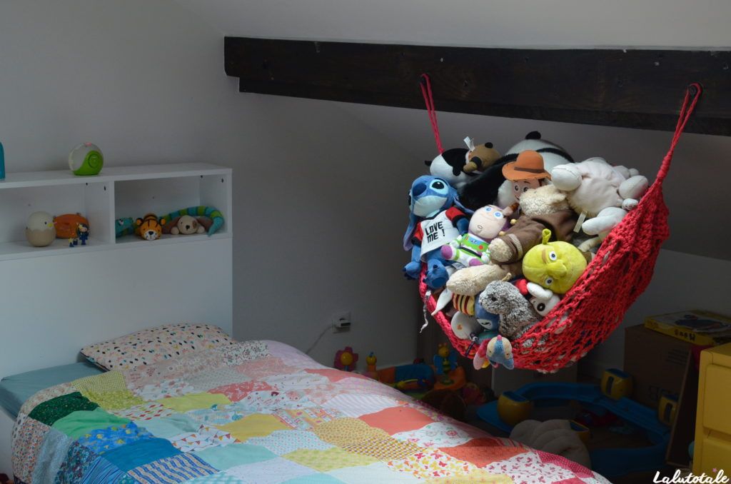 hamac à doudous DIY tuto chambre enfant