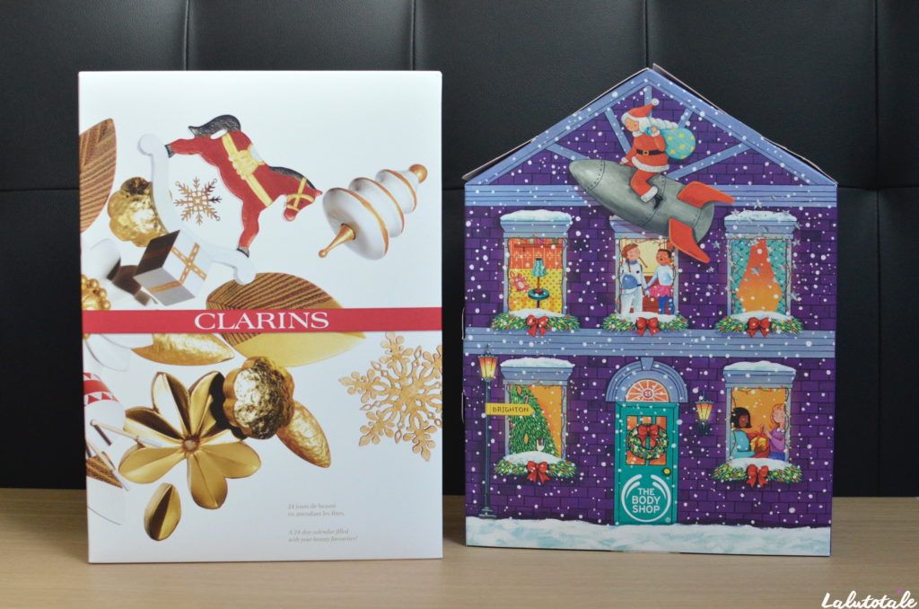 calendriers Avent Clarins The Body Shop