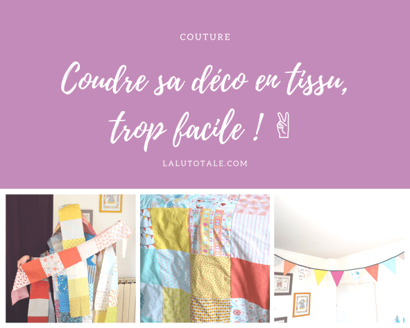 (DIY) Coudre soi-même sa déco en tissu, trop facile ! ✌️
