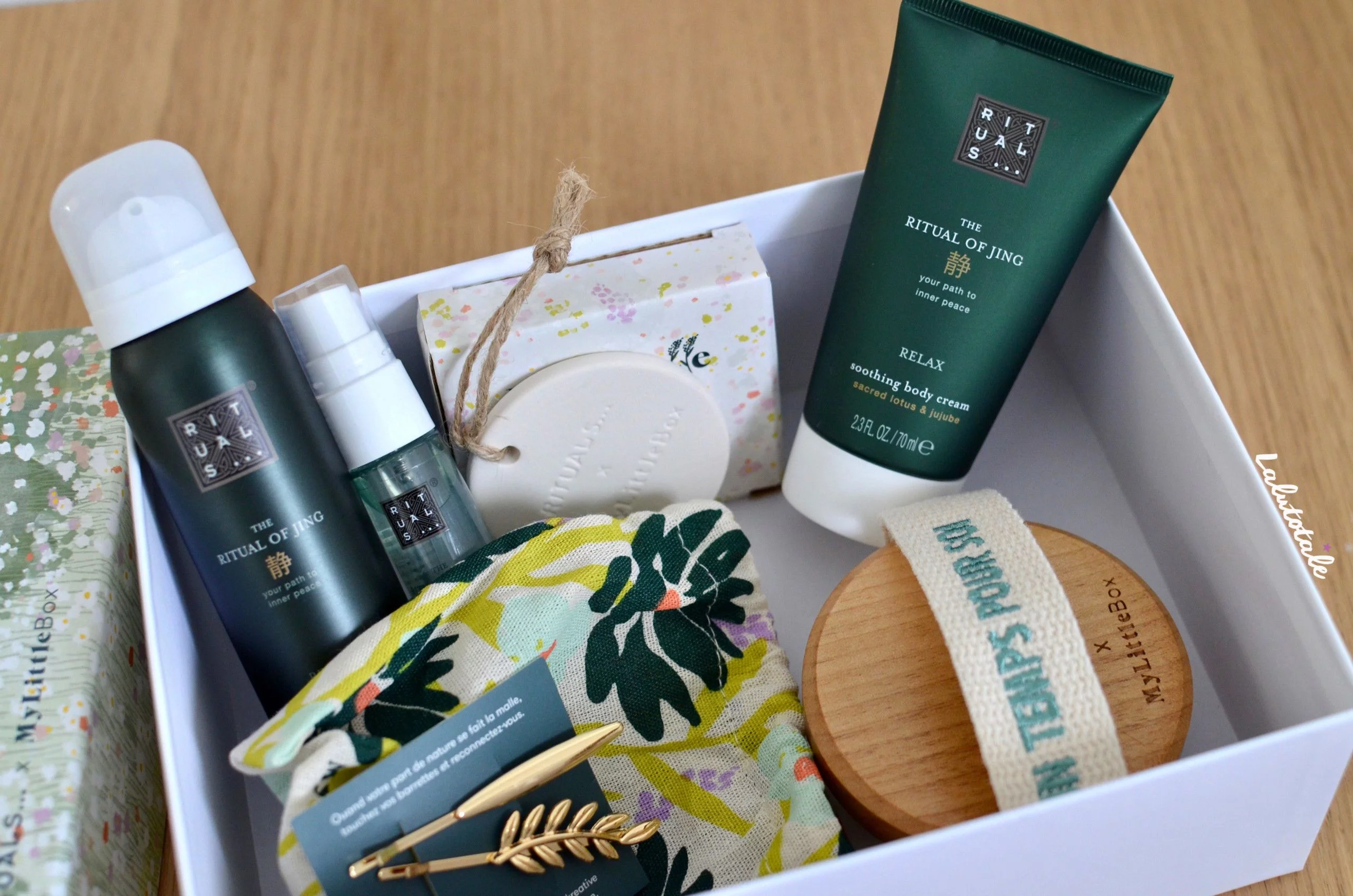 contenu box Mylittlebox et Rituals Mai 2021