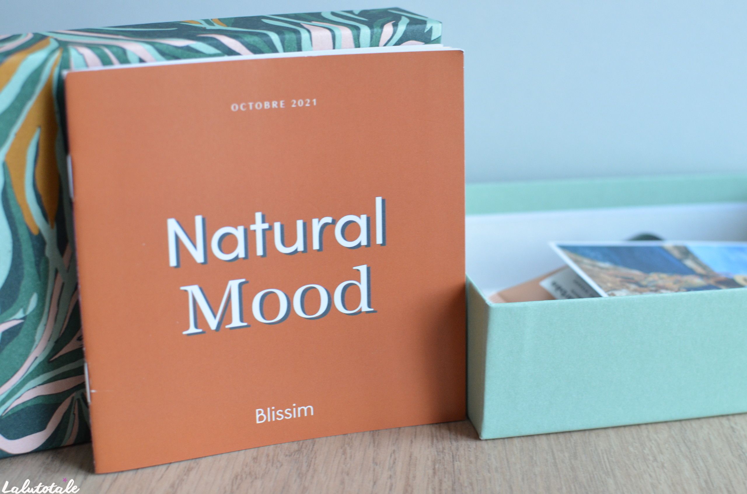 Blissim box beauté octobre 2021 unboxing Natural Mood