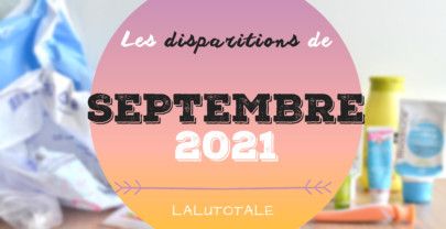 ✞ Les disparitions dans ma salle de bains en Septembre 2021 ✞