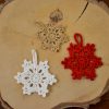 Elsa flocon (19) ELSA, le flocon décoratif au crochet 🎇 - Pack de 10 -