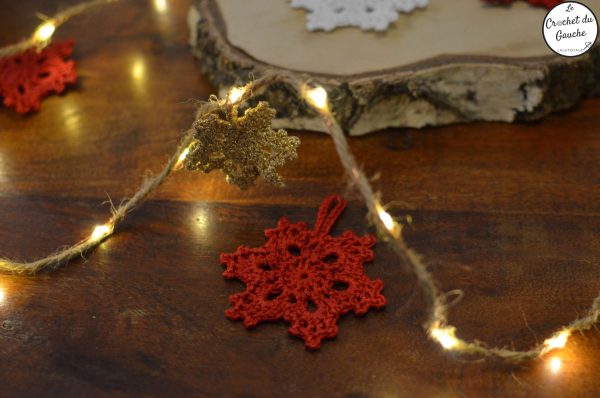 Elsa flocon (34) ELSA, le flocon décoratif au crochet 🎇 - Pack de 10 -