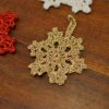 Elsa flocon ELSA, le flocon décoratif au crochet 🎇 - Pack de 10 -