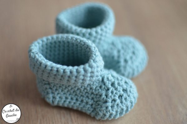 chaussons bebe (2) Nancy, la paire de chaussons au crochet pour petits petons 🐾