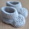 chaussons bebe (3) Nancy, la paire de chaussons au crochet pour petits petons 🐾
