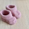 chaussons bebe (4) Nancy, la paire de chaussons au crochet pour petits petons 🐾