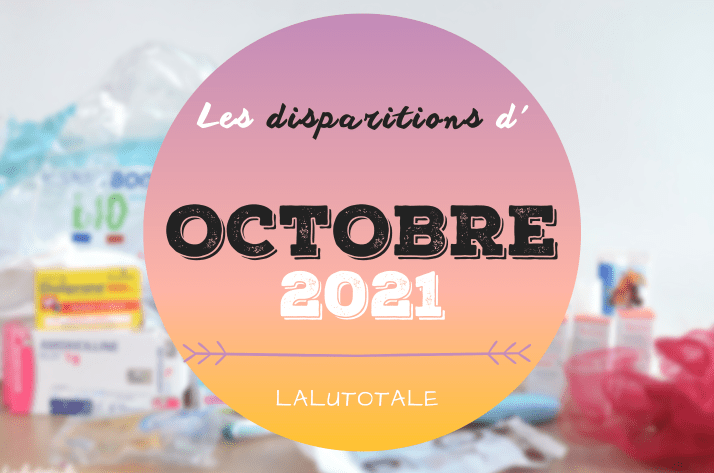 ✞ Les disparitions dans ma salle de bains en Octobre 2021 ✞