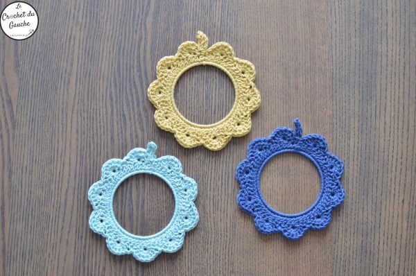 MAVA, le cadre déco au crochet