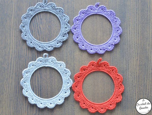 MAVA, le cadre déco au crochet