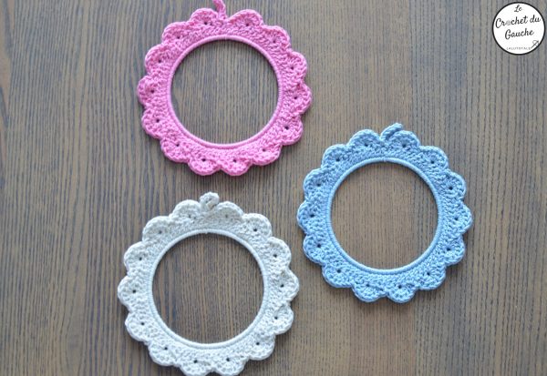 MAVA, le cadre déco au crochet