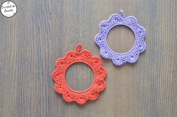 MAVA, le cadre déco au crochet