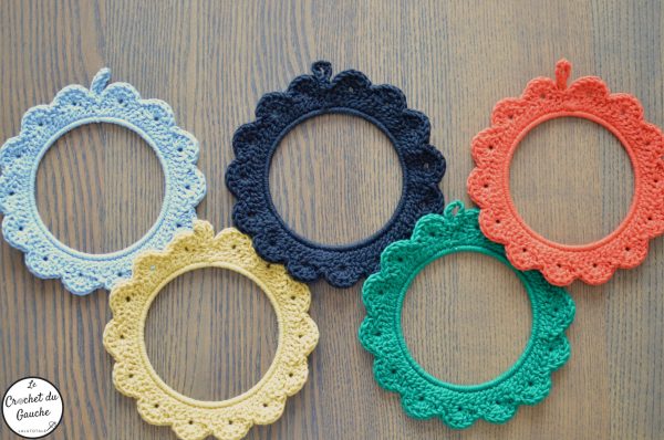 MAVA, le cadre déco au crochet