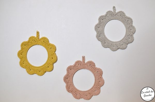 MAVA, le cadre déco au crochet