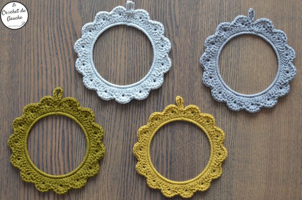 MAVA, le cadre déco au crochet
