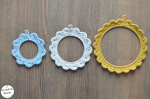 MAVA, le cadre déco au crochet