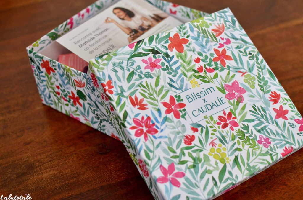 Blissim Caudalie box beauté Mai 2022 unboxing Echappée