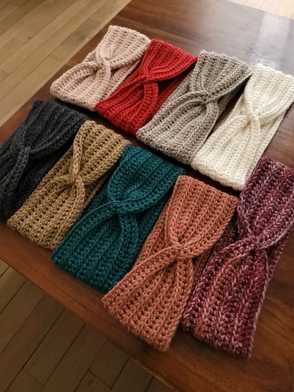 NATHALIE, le bandeau au crochet qui ne manque pas d'hair