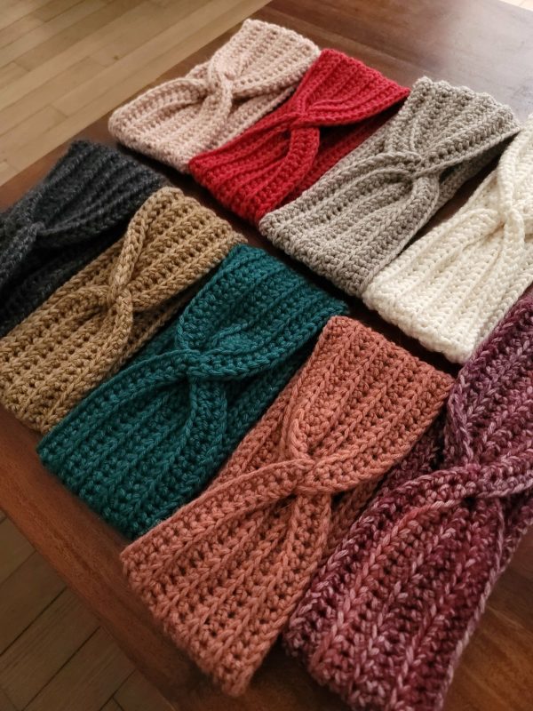 NATHALIE, le bandeau au crochet qui ne manque pas d'hair