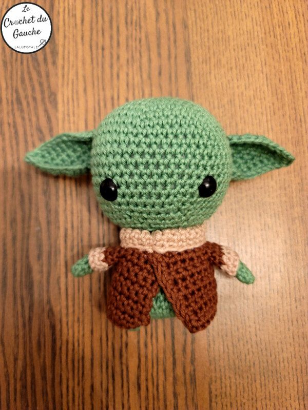 Grogu figurine crochet Star Wars Yoda