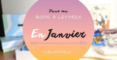 Haul les coeurs en Janvier  2023 ! Boîte à lettres et résumé du mois 📬