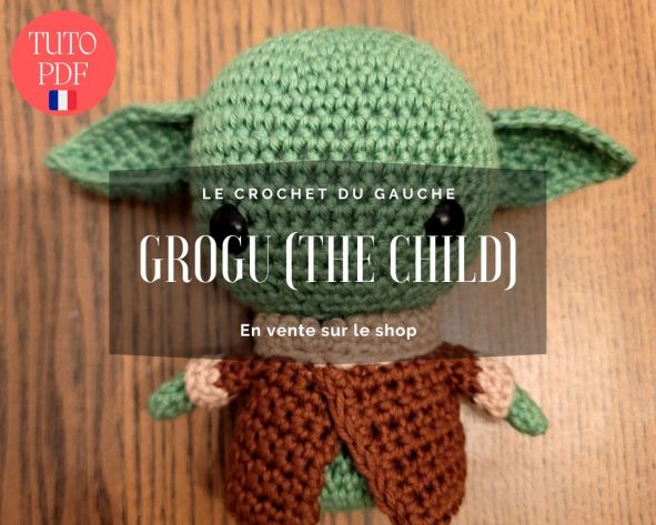 (TUTO CROCHET) Avec Grogu, une crocheteuse tu seras 🚀