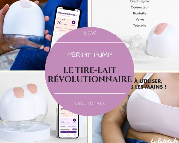 PUMP et hop ! Le tire-lait sans fil par PERIFIT : avis et code promo -25%