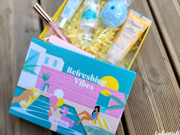 (GLOWRIA) Une box de Juillet pleine de good Vibes ? 🍹