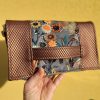 pochette bronze Cachôtin cousue main unique