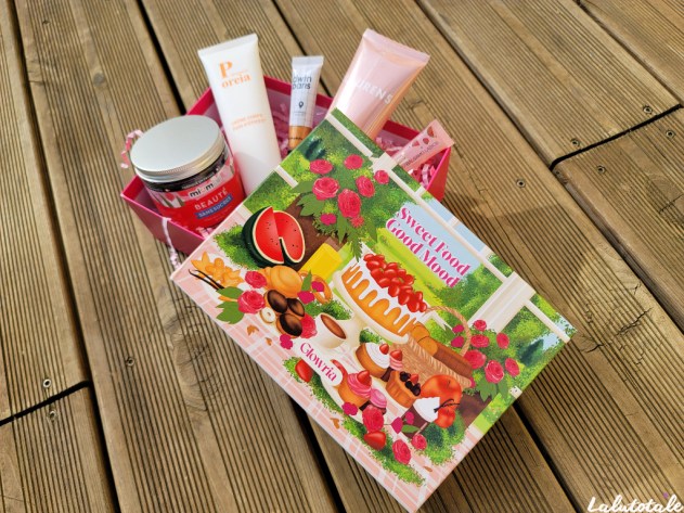 (GLOWRIA) Sweet food Good mood, la box d&rsquo;avril ULTRA gourmande ! 😋