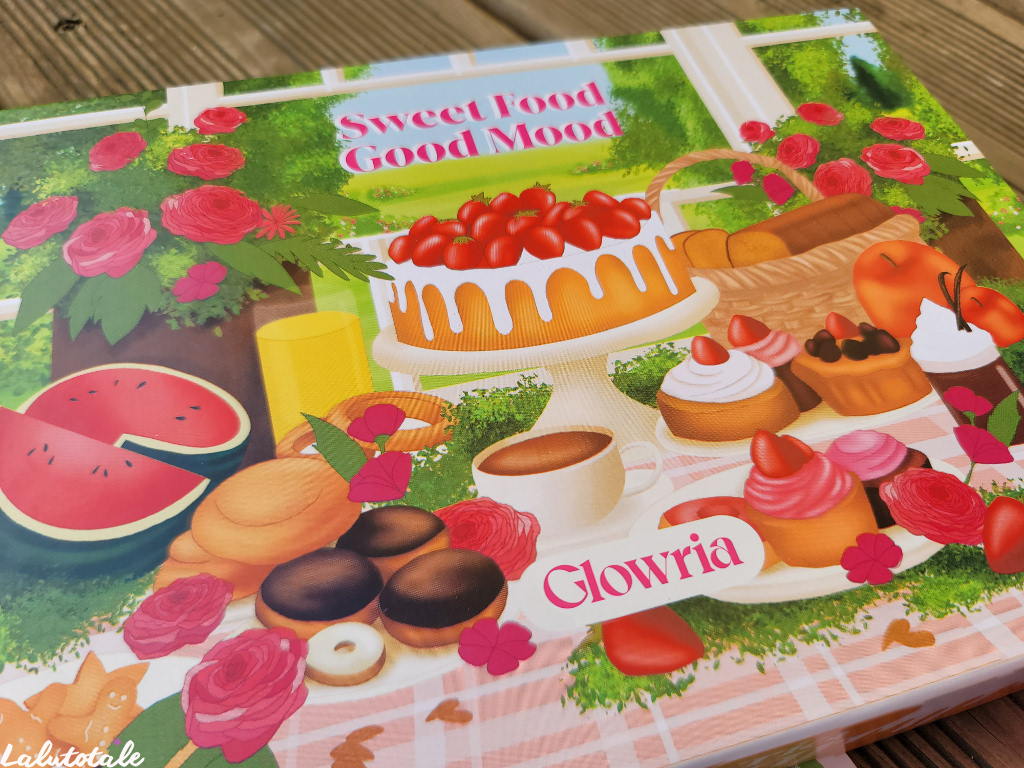 Glowria Sweet Food good mood box Avril 2024